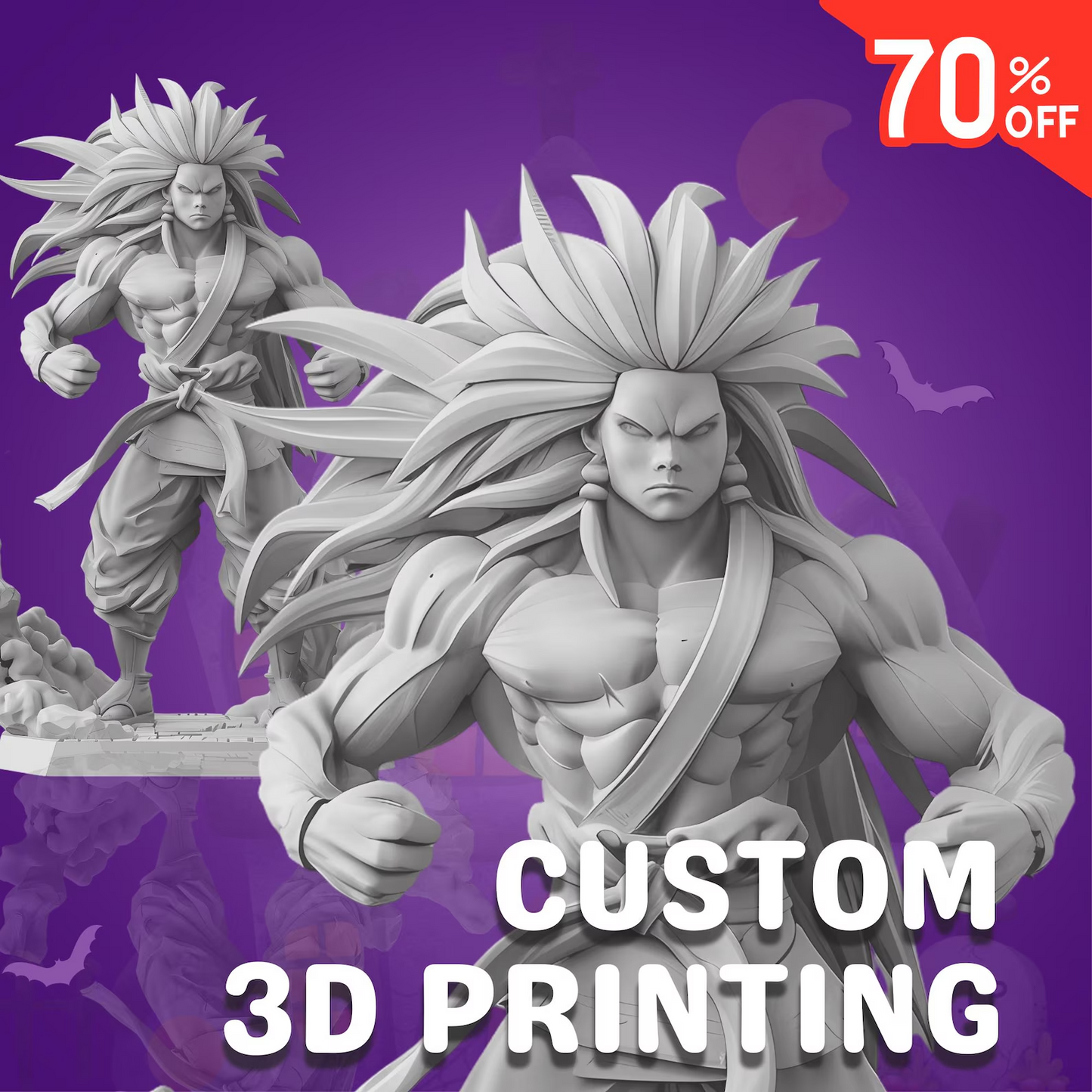 3D Modeling Commission for 3D Printing, 3D Sculpt, 3D Rendering, Character Design, 3D Modeling Service, CAD, 3mf, stl, obj, Custom 3D File